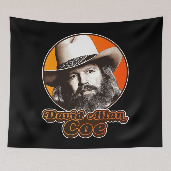 Item preview, Graphic David Allan Coe designed and sold by Marjan Lotffy.