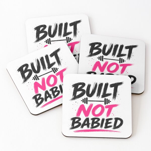 Item preview, Built Not Babied Gym Motivation Shirt designed and sold by StoryInCode.