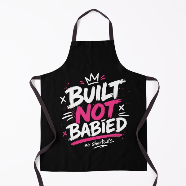Item preview, Built Not Babied Funny Gym Shirt designed and sold by StoryInCode.