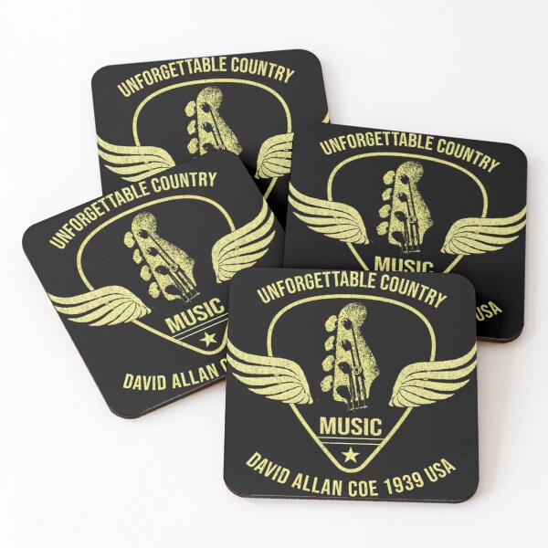 Item preview, Copy of David Allan Coe Vintage Style Fan Design designed and sold by Marjan Lotffy.