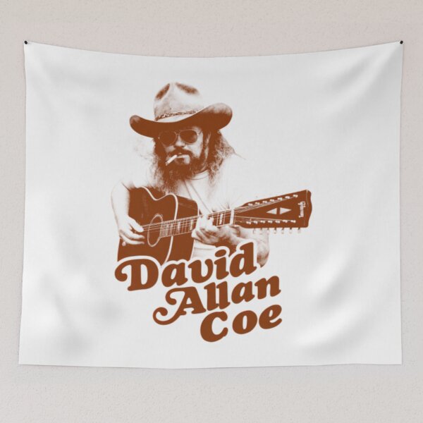 Item preview, David Allan Coe Vintage Simsima_Sligita designed and sold by Marjan Lotffy.