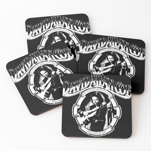 Item preview, David Allan Coe Vintage Style Fan Design designed and sold by Marjan Lotffy.