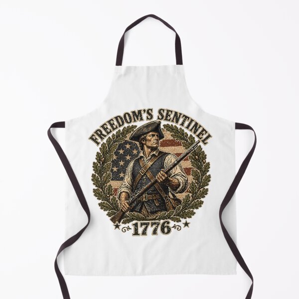 Item preview, Freedom's Sentinel 1776 American Revolutionary War Minuteman designed and sold by chattsuede.