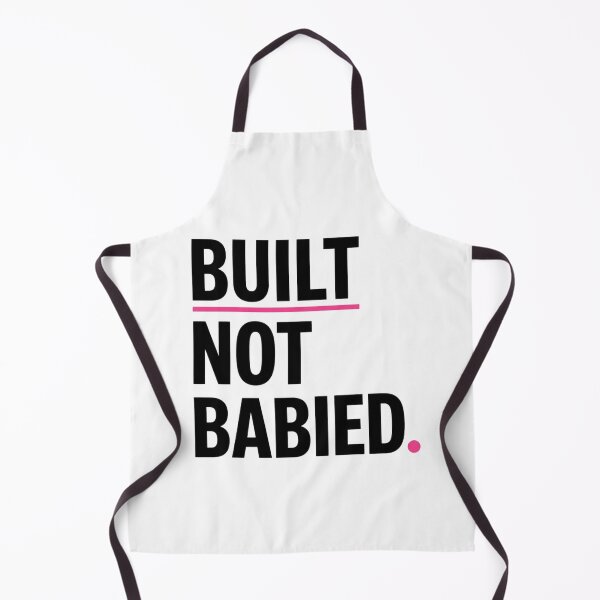 Item preview, Built Not Babied Minimal Typography Shirt designed and sold by StoryInCode.