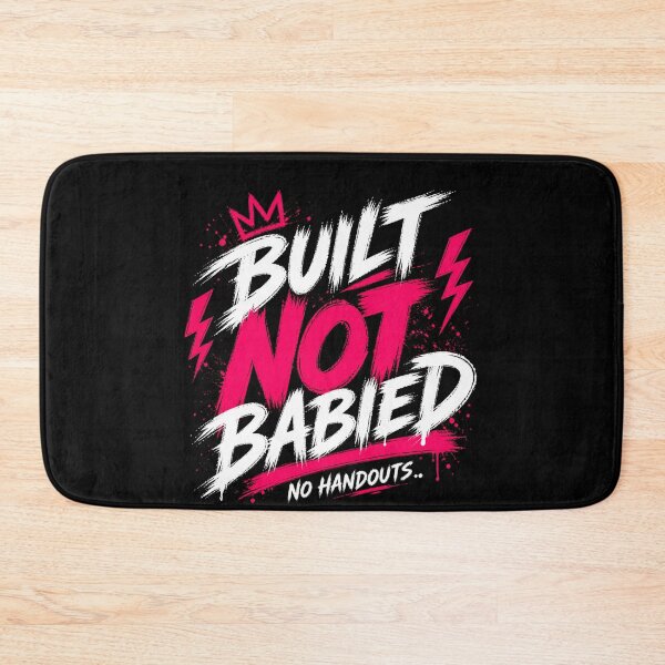 Item preview, Built Not Babied Streetwear Graphic Shirt designed and sold by StoryInCode.