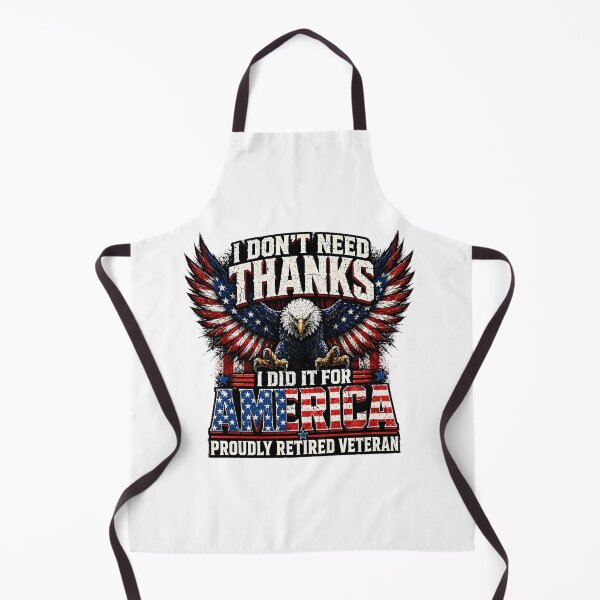 Item preview, I Don't Need Thanks Proud Veteran Eagle Flag designed and sold by chattsuede.
