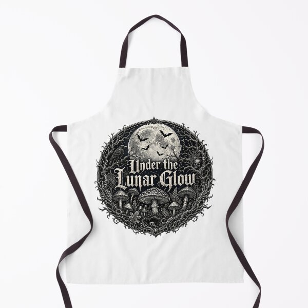 Item preview, Under the Lunar Glow forest - Gothic Dark Fantasy Mystic designed and sold by chattsuede.