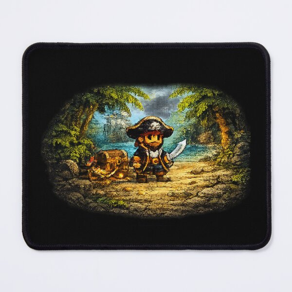 Item preview, Pixel Drawn Pirate designed and sold by OutdoorGamer.