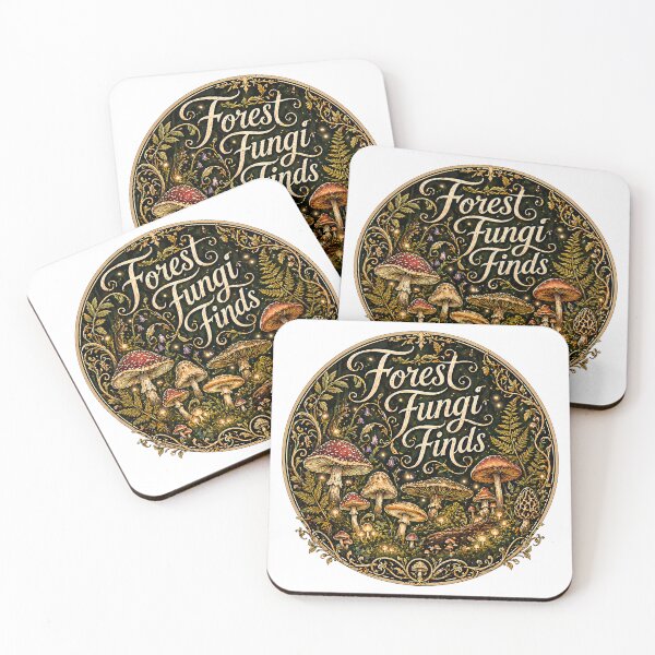Item preview, Forest Fungi Finds Magical Woodland Illustration designed and sold by chattsuede.