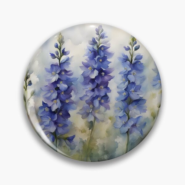Item preview, Delphinium Flower Garden designed and sold by Glimmersmith.