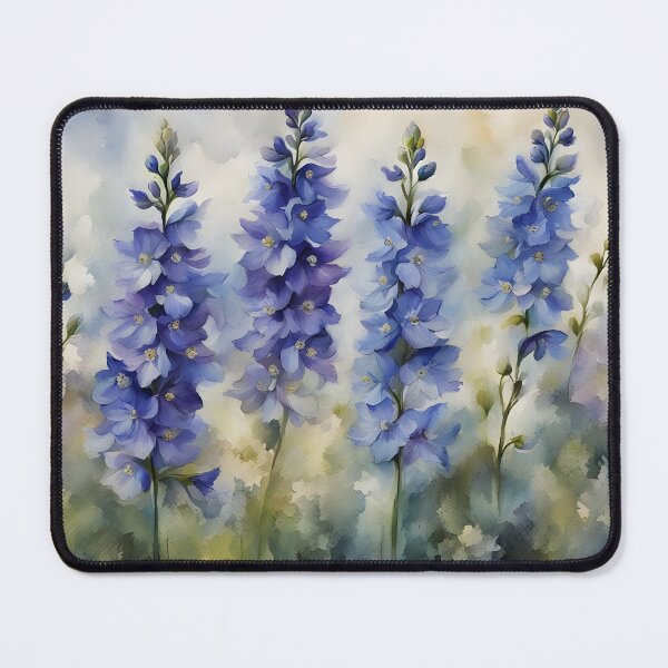 Item preview, Delphinium Flower Garden designed and sold by Glimmersmith.