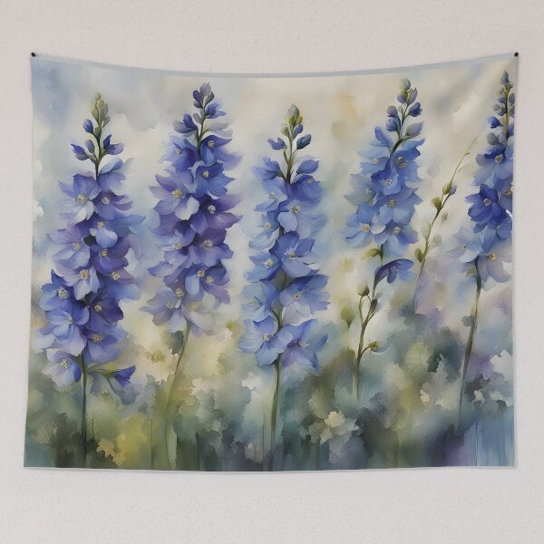 Item preview, Delphinium Flower Garden designed and sold by Glimmersmith.
