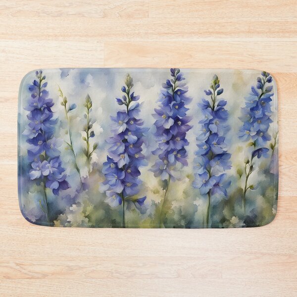Item preview, Delphinium Flower Garden designed and sold by Glimmersmith.
