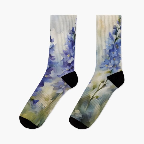 Item preview, Delphinium Flower Garden designed and sold by Glimmersmith.