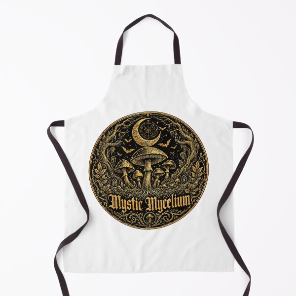 Item preview, Mystic Mycelium Dark Fantasy Occult Mushroom designed and sold by chattsuede.