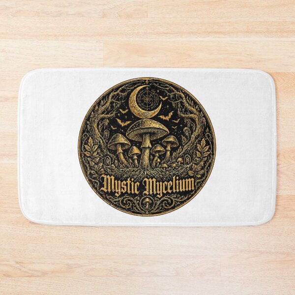 Item preview, Mystic Mycelium Dark Fantasy Occult Mushroom designed and sold by chattsuede.