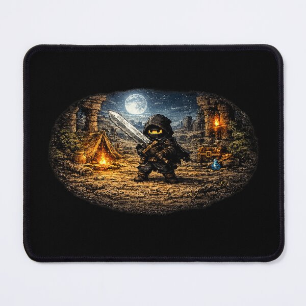 Item preview, Pixel Drawn Great Swordsman designed and sold by OutdoorGamer.