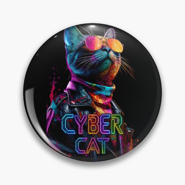 Item preview, Cyber Cat designed and sold by MarkColeImaging.
