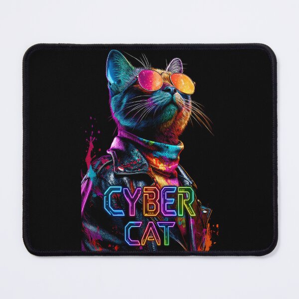 Item preview, Cyber Cat designed and sold by MarkColeImaging.