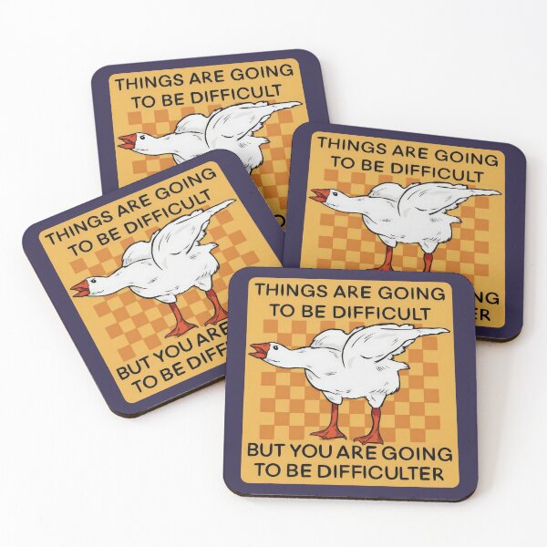 Item preview, Funny Goose Sticker Silly Goose Decal Hilarious Lineman Gift Idea Hardhat Sticker Quirky Gift Coworker Just Because Gift Sarcastic Humor Him designed and sold by LiuTiuuu.