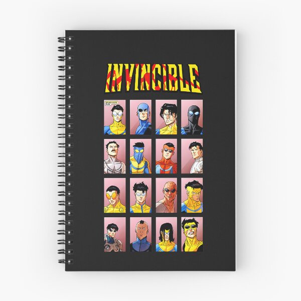 Item preview, Invincibles Superhero Characterss designed and sold by Soleaani.
