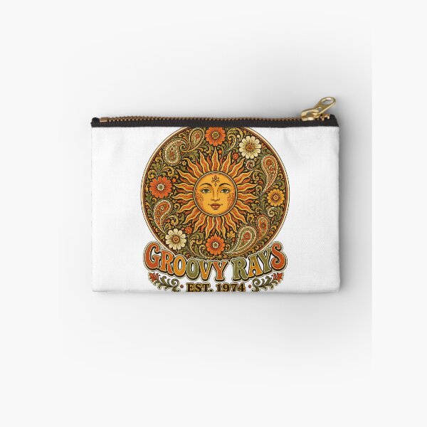 Item preview, Groovy Rays Est 1974 Retro Sun Paisley designed and sold by chattsuede.
