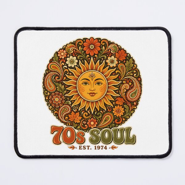 Item preview, 70s Soul Est 1974 Retro Bohemian Sun designed and sold by chattsuede.