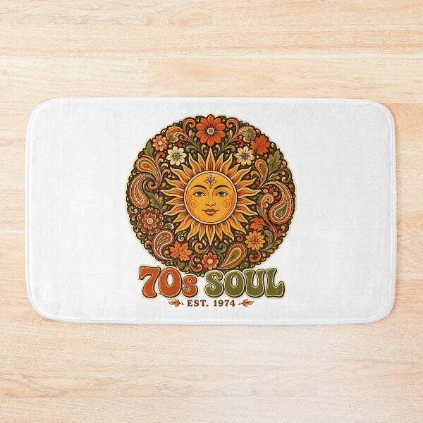 Item preview, 70s Soul Est 1974 Retro Bohemian Sun designed and sold by chattsuede.