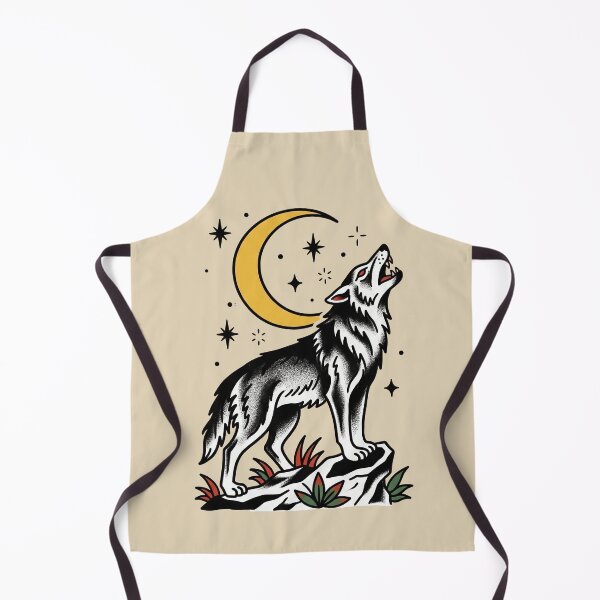 Item preview, Howling Wolf Tattoo designed and sold by Thunderbelts.