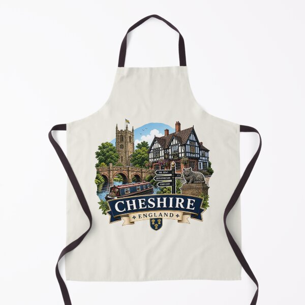 Item preview, Cheshire England Travel Sticker - Historic Town, River Dee designed and sold by Myra365Art.