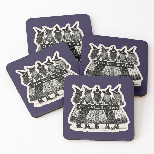 Item preview, Girls Will Be Girls Vinyl Sticker designed and sold by LiuTiuuu.