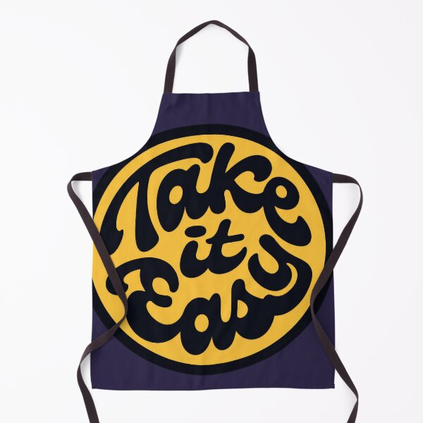 Item preview, Take it Easy Sticker: Chill Retro Vinyl Decal designed and sold by LiuTiuuu.