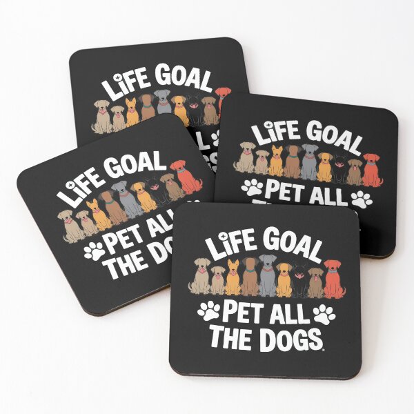 Item preview, Life Goal Pet All The Dogs Dog Lover Tee designed and sold by OlyvieArt.