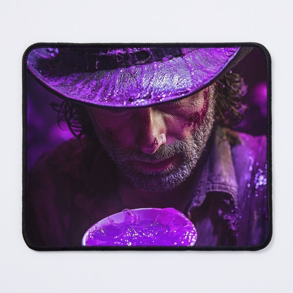 Item preview, Rick Grimes Purple Chemical Splash Art designed and sold by WockWave.
