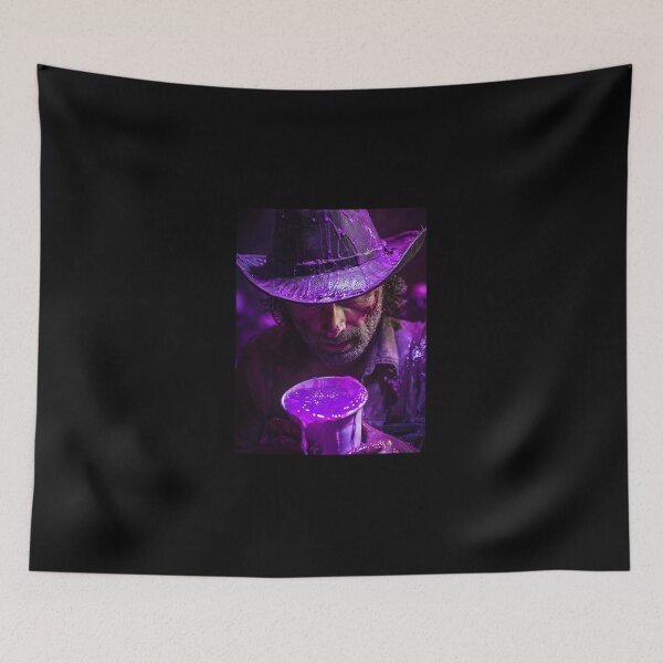 Item preview, Rick Grimes Purple Chemical Splash Art designed and sold by WockWave.
