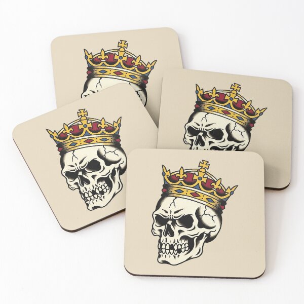 Item preview, Skull Crown Tattoo designed and sold by Thunderbelts.