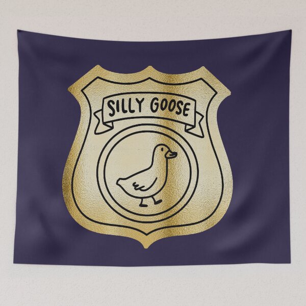 Item preview, Silly Goose Badge Sticker | Cute Decal for Laptop and Water Bottle | Waterproof and Weatherproof Sticker | Funny Animal Sticker designed and sold by LiuTiuuu.