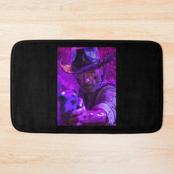 Item preview, Rick Grimes Purple Splash Pop Art designed and sold by WockWave.