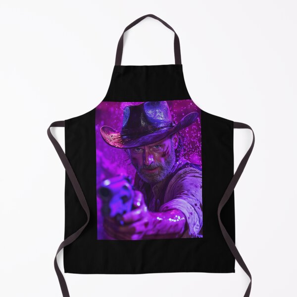 Item preview, Rick Grimes Purple Splash Pop Art designed and sold by WockWave.