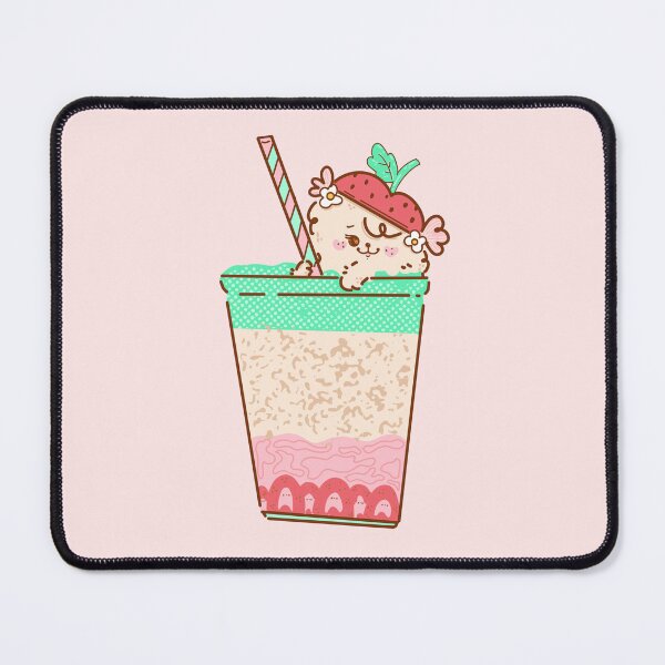 Item preview, Strawberry Matcha Cream Pup designed and sold by fluffymafi.