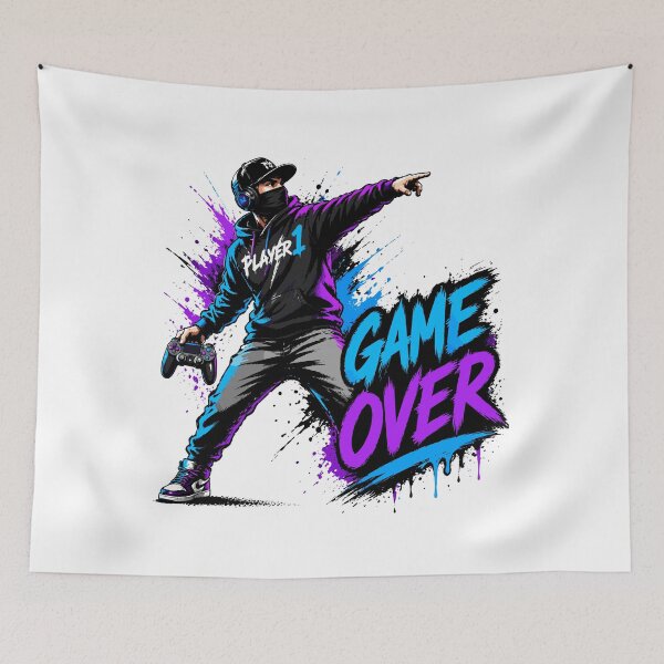 Item preview, Game Over Player designed and sold by aipolohu.