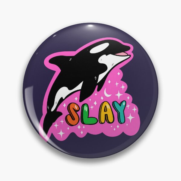 Item preview, Killer Whale Sticker Funny Orca Eat the Rich Meme Sea Weird Luggage Skateboard Kindle Macbook Pride World Mirror Car Bumper Trendy Sarcastic designed and sold by LiuTiuuu.