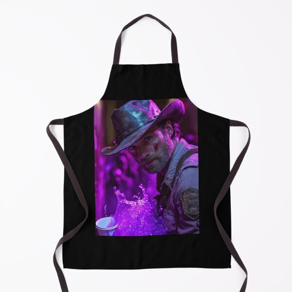 Item preview, Rick Grimes Purple Drip Art Print designed and sold by WockWave.