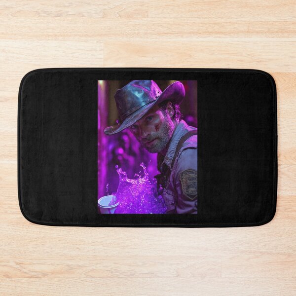 Item preview, Rick Grimes Purple Drip Art Print designed and sold by WockWave.