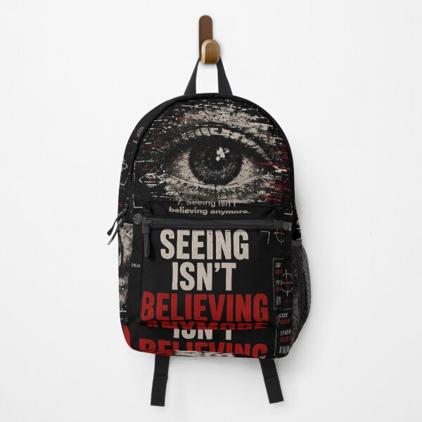 Item preview, Seeing Isn’t Believing Cyberpunk Eye Graphic designed and sold by K3DreamKreations .