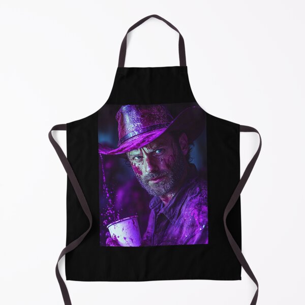 Item preview, Rick Grimes Purple Drip Art Print designed and sold by WockWave.