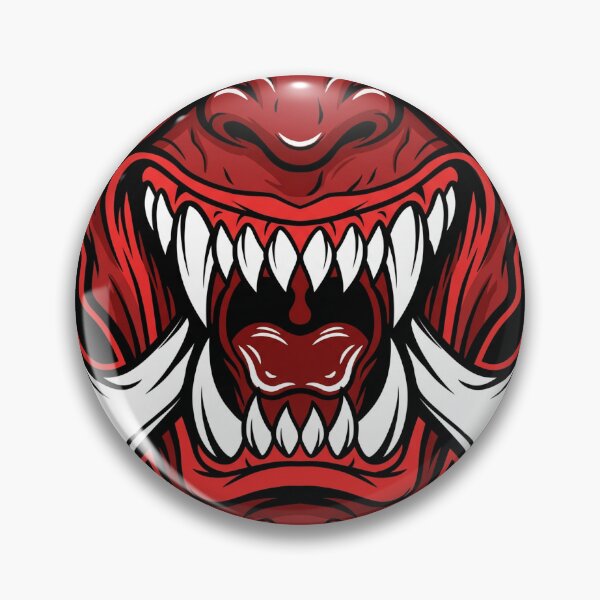 Item preview, Oni Mouth Close-Up designed and sold by Stickersdevelop.