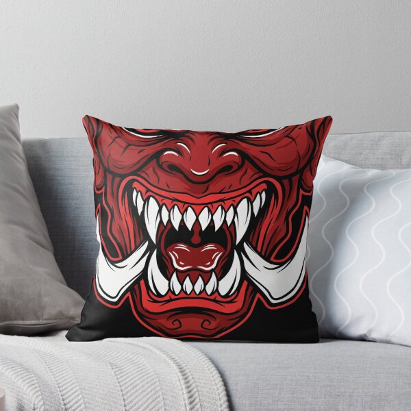 Item preview, Oni Mouth Close-Up designed and sold by Stickersdevelop.