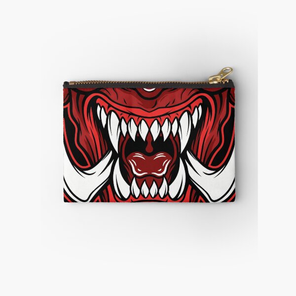Item preview, Oni Mouth Close-Up designed and sold by Stickersdevelop.