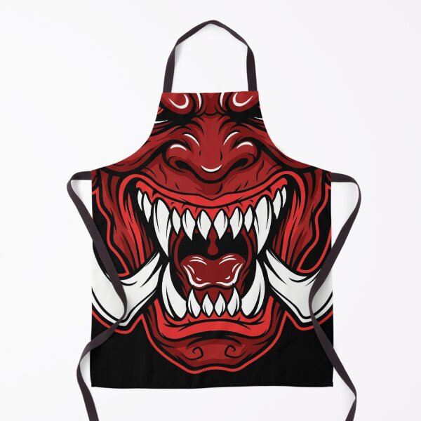 Item preview, Oni Mouth Close-Up designed and sold by Stickersdevelop.